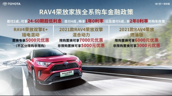 史上最强RAV4驾临！RAV4荣放双擎E+竞速上市