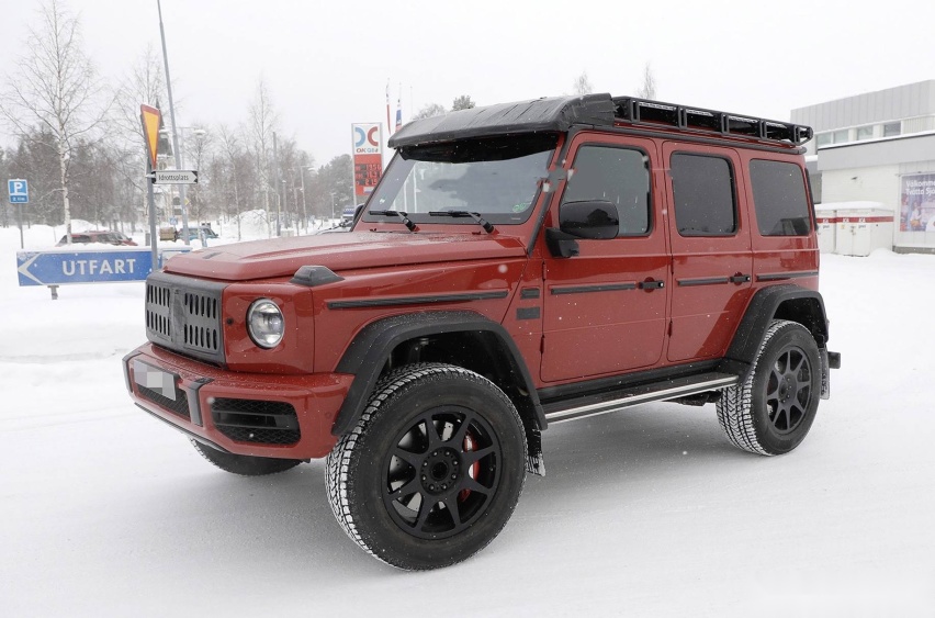 离地450mm，577马力，新款奔驰AMG G63 4×4²要来了！