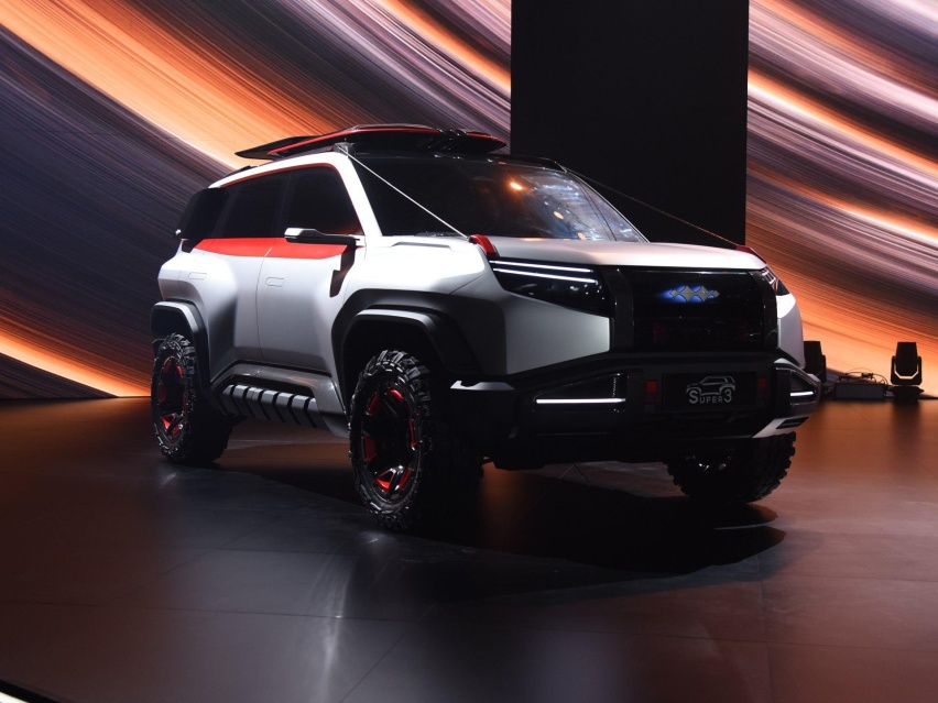 豹3/豹8/豹9齐亮相 方程豹三款新车发布 大型SUV/跑车全都有