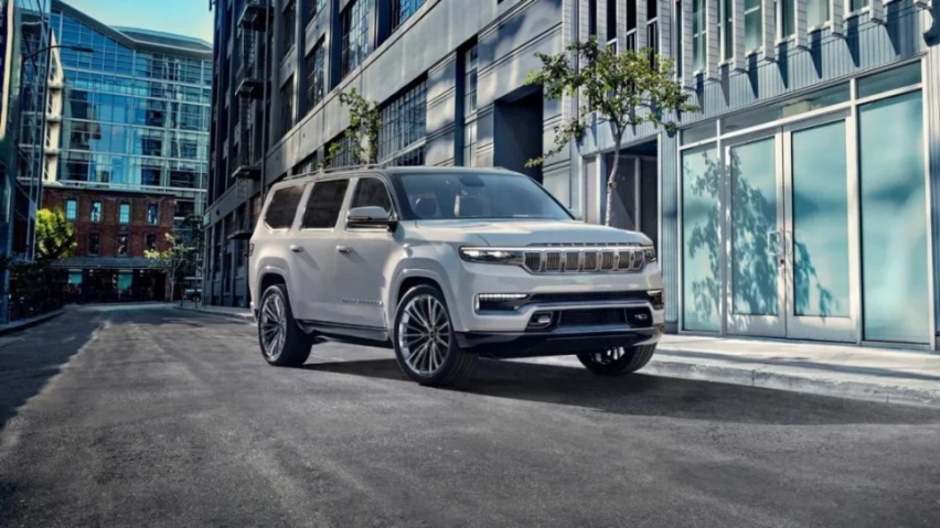 SUV的鼻祖级车型重生！Jeep Wagoneer概念车图解