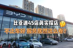 真实探店比亚迪4S店 不止车好 服务居然这么卷？