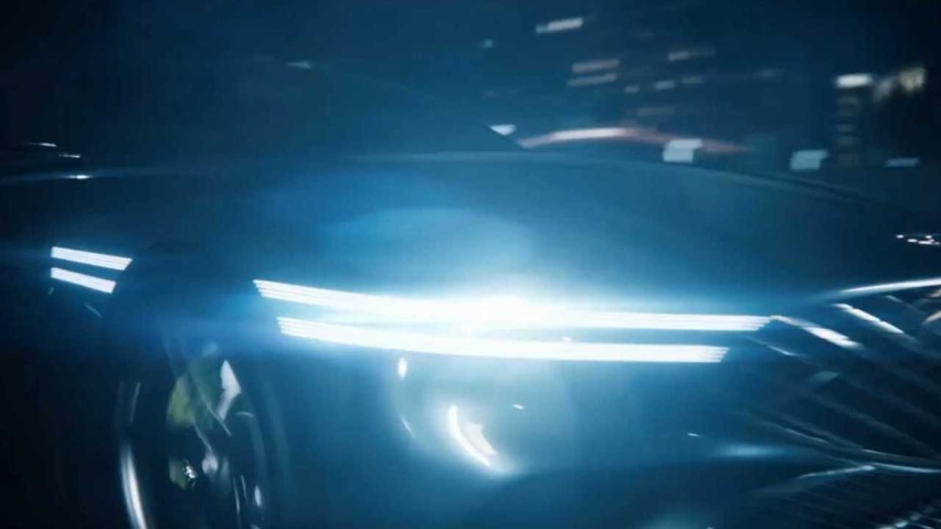 捷恩斯近日将推出全新电动轿跑车 预告片造型极具未来感