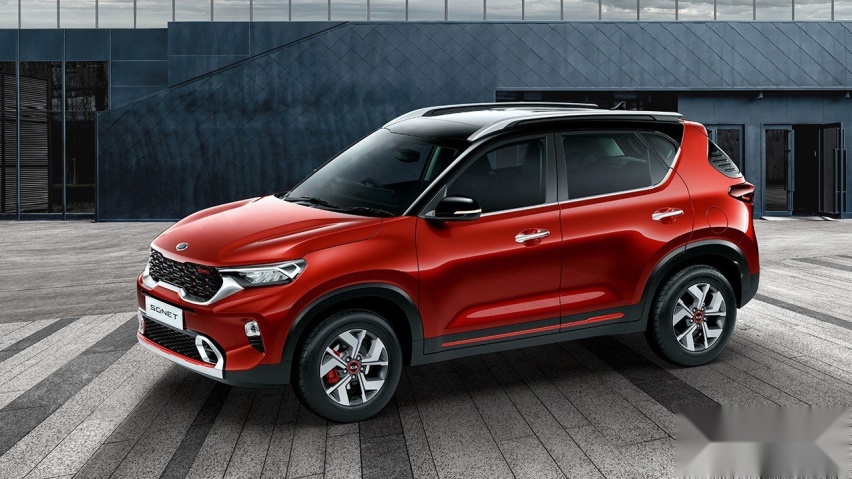 印度制造小型SUV，酷似索兰托，起亚发布Sonet官图