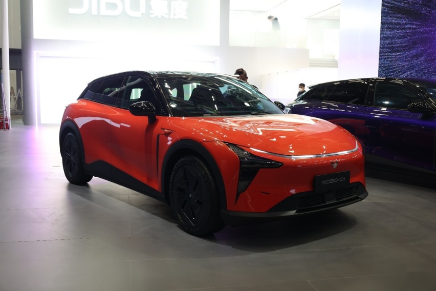 车展实拍｜亮相两款新车！集度和其他新势力不一样？