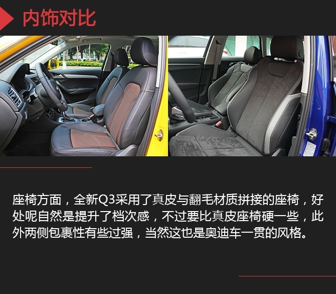 “小胖墩”变“型男” 奥迪Q3新老对比