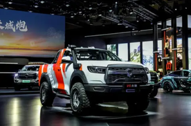 赛级皮卡V6火炮成都车展预售，22.98万元短轴车轻大心脏