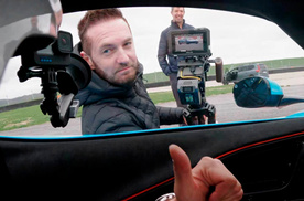 欣哲Vlog丨得知我又来漂移 英国摄像团队很兴奋