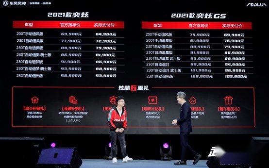 实力酷盖，奕炫家族2021款新车潮酷上市，6.49万起