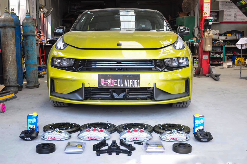 领克03+改装刹车案例TEI Racing P系列套件