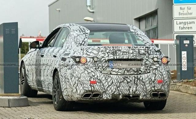 全新奔驰-AMG C63谍照曝光 有望2021年正式亮相