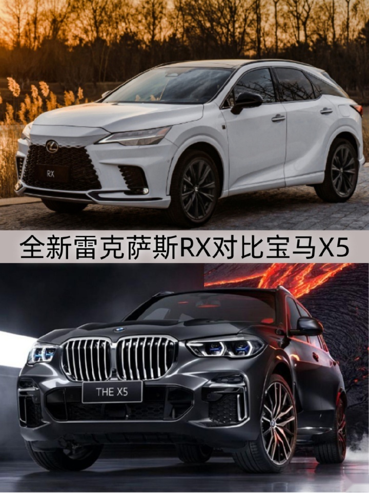 全新雷克萨斯RX对比国产宝马X5，哪款更值得买？