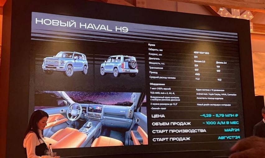 【E汽车】全新一代哈弗H9谍照曝光