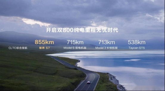 最高续航855km，智界S7上市售价24.98-34.98万元