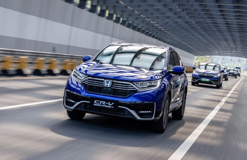 鹏城试驾CR-V锐·混动e+，馈电油耗4.6L