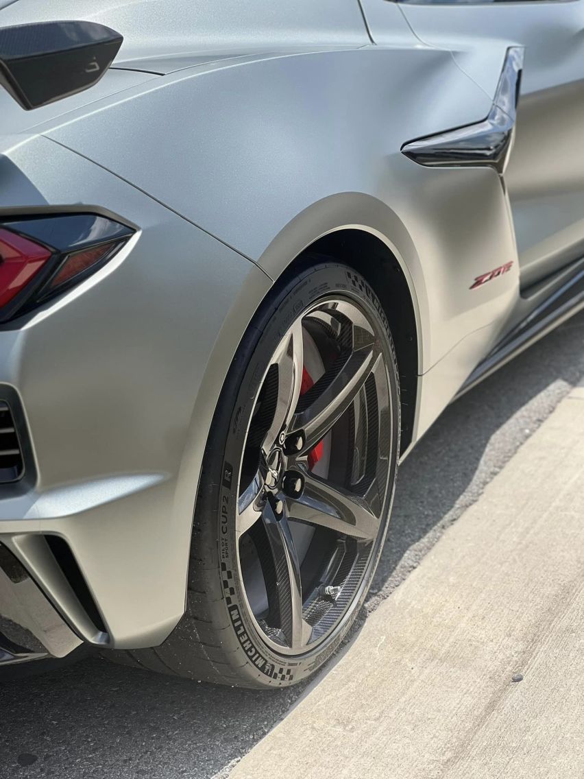 雪佛兰 Corvette C8 Z06，跑车与哑光质感漆面更般配