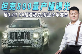 坦克800谍照曝光 搭3.0T V6插混/有望今年发布 仰望U8慌了？