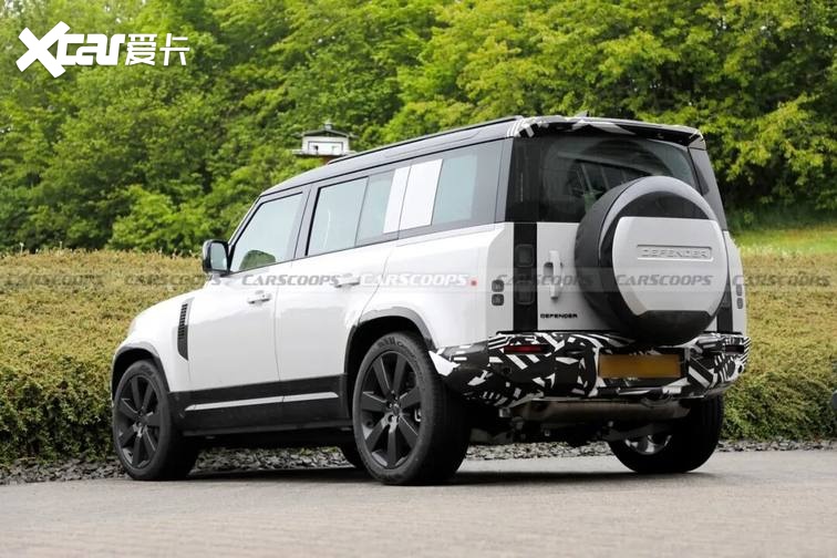 【E汽车】路虎卫士中期改款谍照曝光