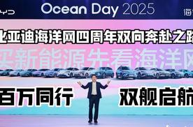 百万同行，双舰启航！比亚迪海洋网四周年双向奔赴之路
