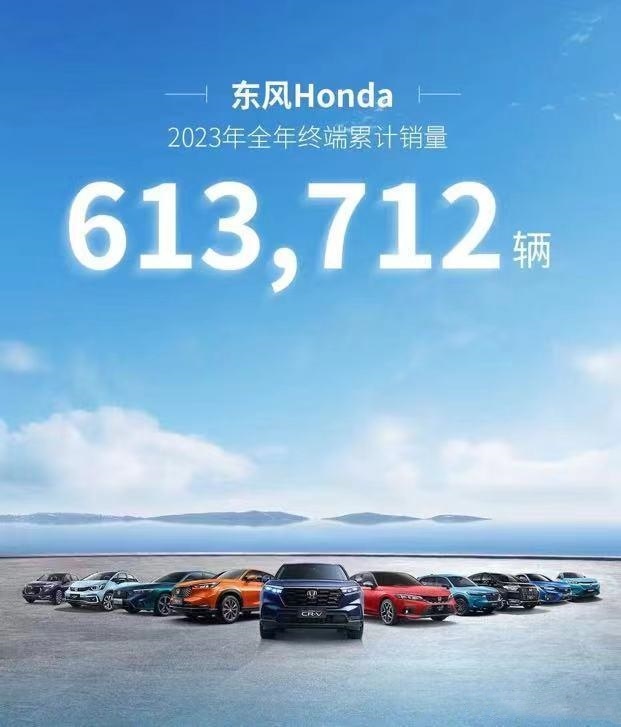 2023年，东风本田才卖了61万辆车？
