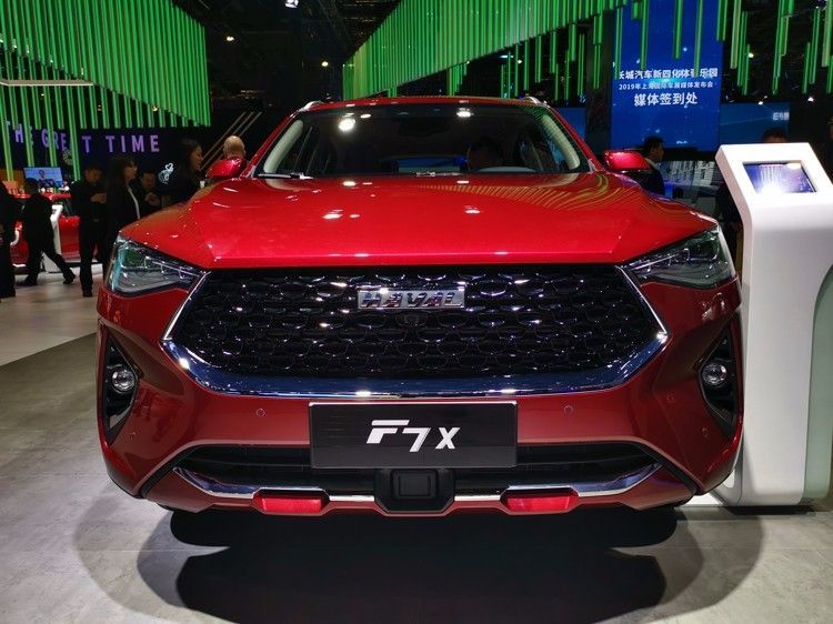 没有抄袭的轿跑SUV  哈弗F7x亮相上海车展