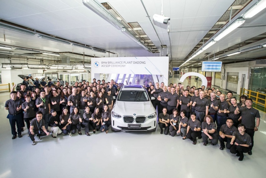以全球品质造世界车型 创新纯电动BMW iX3沈阳正式下线
