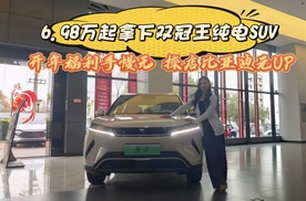 开年福利手慢无 6.98万起拿下双冠王纯电SUV 探店比亚迪元UP