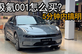 极氪001怎么买？5分钟内搞明白！