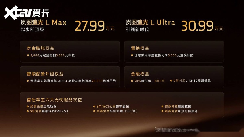 当豪华不再靠品牌溢价：27.99万起，岚图追光L上市