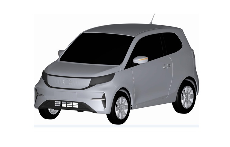 捷途EV專利圖曝光 定位小型純電動車 雙門/四門兩種車型可選