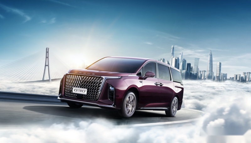 全尺寸新生代智能MPV上汽大通MAXUS G90锋芒上市
