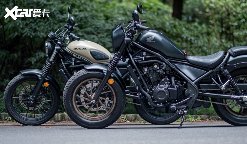 重庆车展本田发布全新Rebel 250与Rebel 500