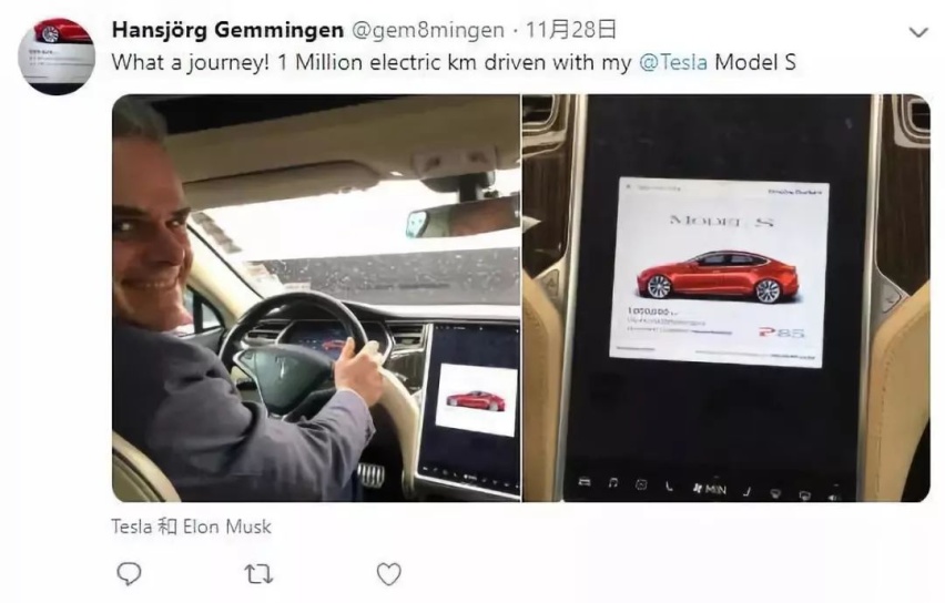首辆特斯拉跑百万公里破吉尼斯纪录，车主：谁说电动车就不耐用？