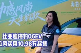 比亚迪海豹06EV 拉风实用10.98万起售