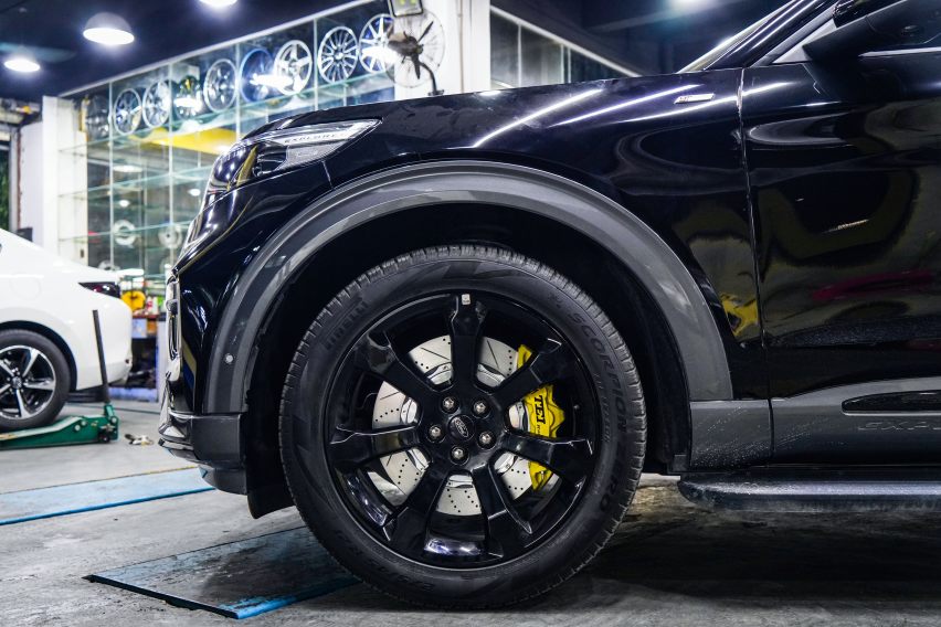 福特探险者刹车卡钳改装升级案例TEI Racing