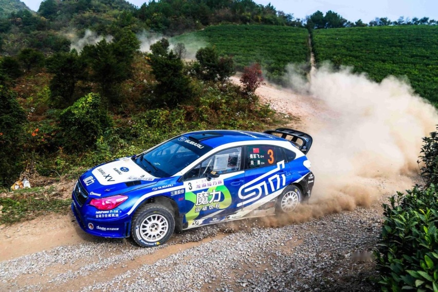斯巴鲁中国魔力车队豪夺2023APRC/CRC龙游站双冠