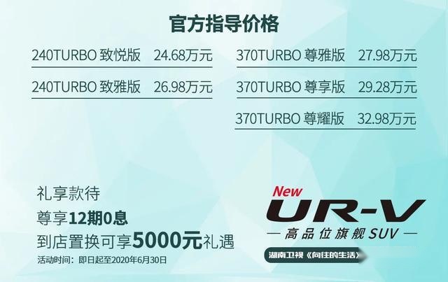 从武汉走出来的全新本田UR-V想给你捎句话：这生活，值得你热爱