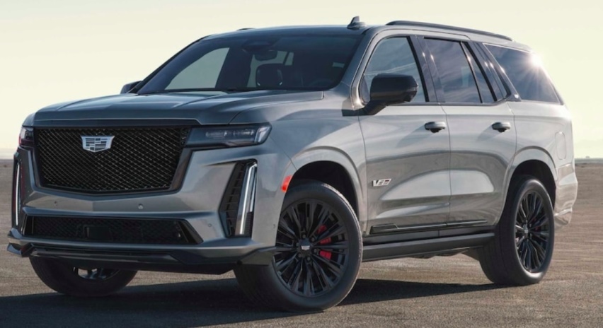 或搭6.2L V8引擎，凯迪拉克凯雷德V官图发布，黑化套件相当霸气