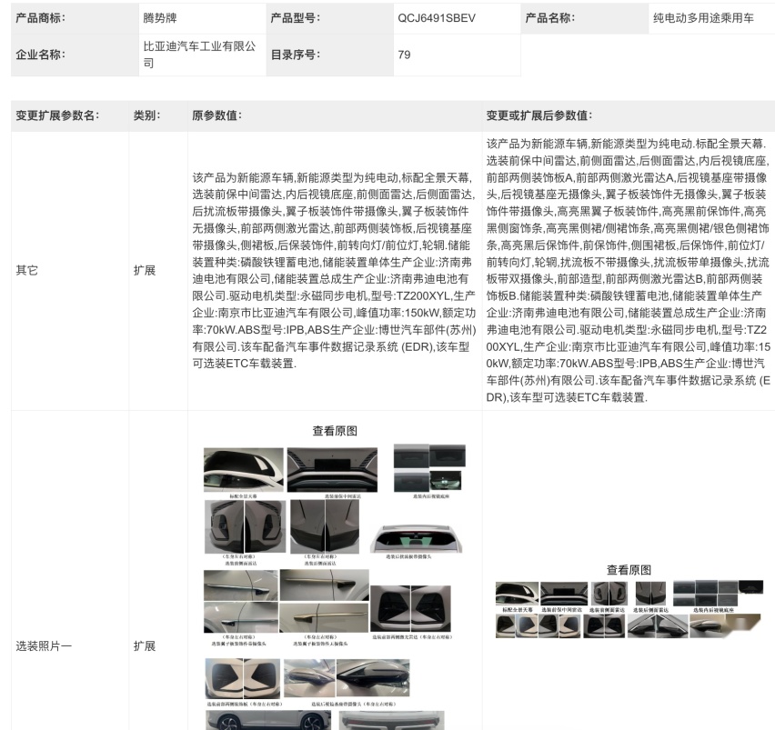 比亚迪秦L、大众ID.7S、领克07等，第380批工信部新车汇总