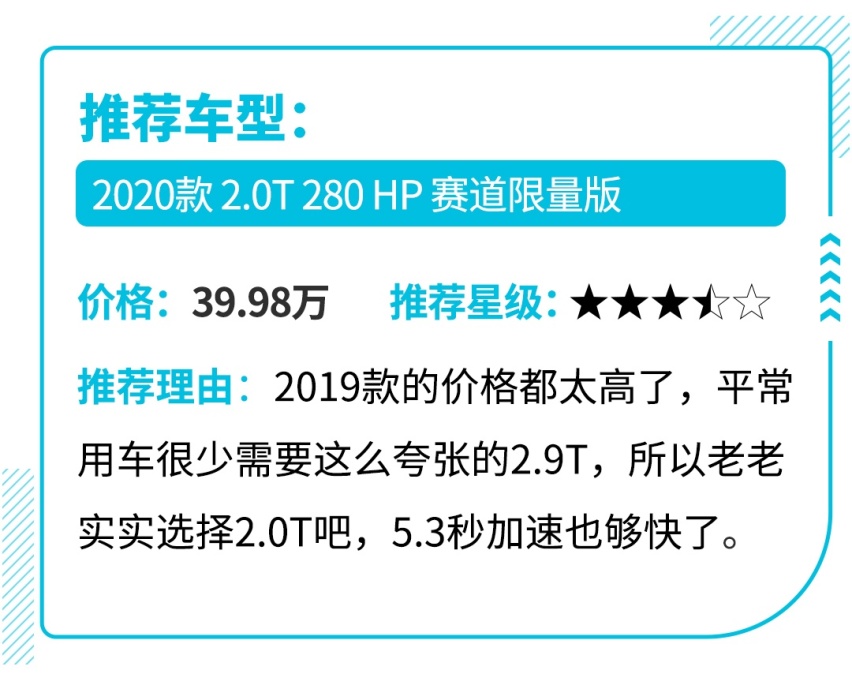 别只盯着凯迪拉克CT4，这些后驱好车也不容错过