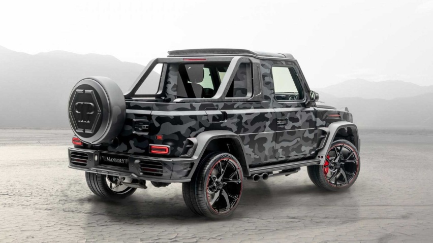 G63改小皮卡，Mansory推出改装版AMG G63