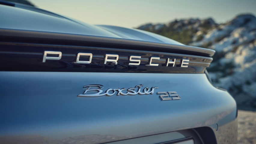基于 GTS 打造 保时捷发布718 Boxster 25