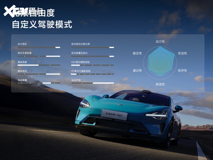 实拍小米SU7，帅气不输保时捷，2.78s破百，配空气弹簧+CDC