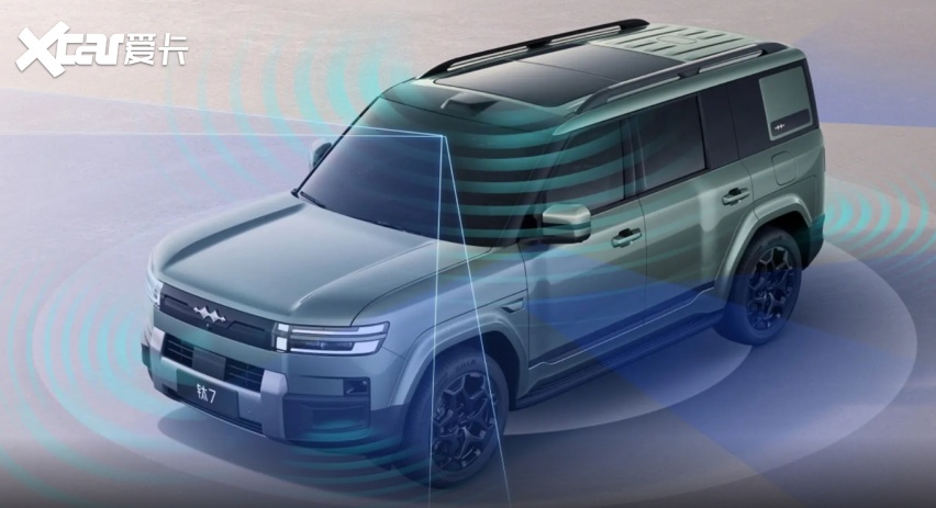 方程豹钛7纯电版确认,2920mm轴距,极速240,还看什么普拉多?