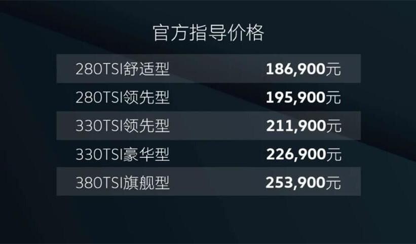 动力还是老一套，新款大众迈腾上市，外观更运动，售价18.69万起