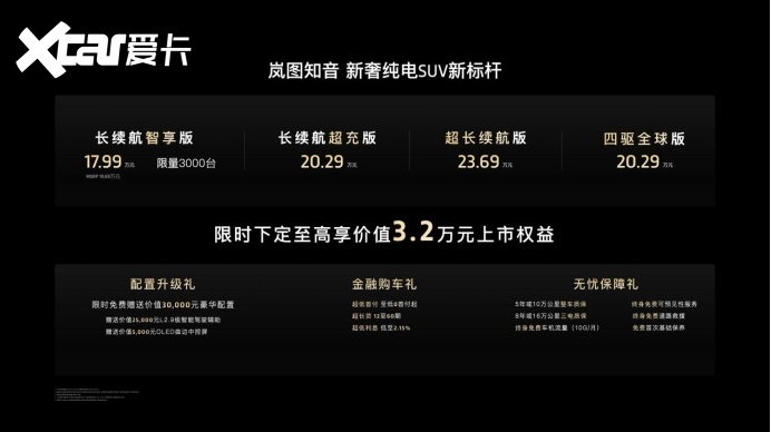 充电速度全球第一，比燃油车还省心，岚图知音售17.99万起