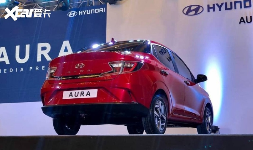 紧凑又时尚现代新款aura实车发布