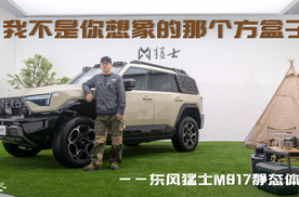 我不是你想象的那个方盒子——东风猛士M817静态体验
