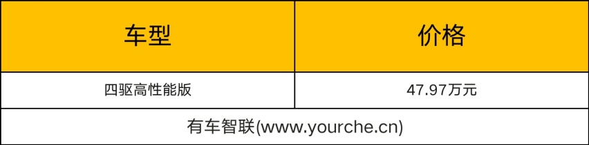 4.6秒破百 凯迪拉克LYRIQ锐歌四驱高性能版售47.97万