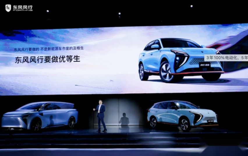东风风行“光合未来”计划：3年100%电动化；5年停产燃油车.....