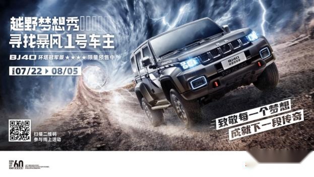 数万奖金，BJ40